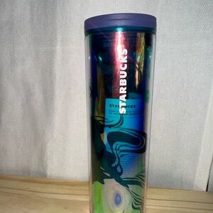 Starbucks Blue and Green Tumbler